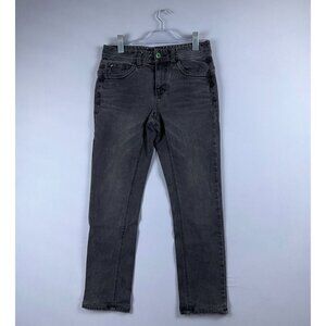 Carrera Skinny Jeans Womens Size 30 Mid Rise Charcoal Wash Denim Black